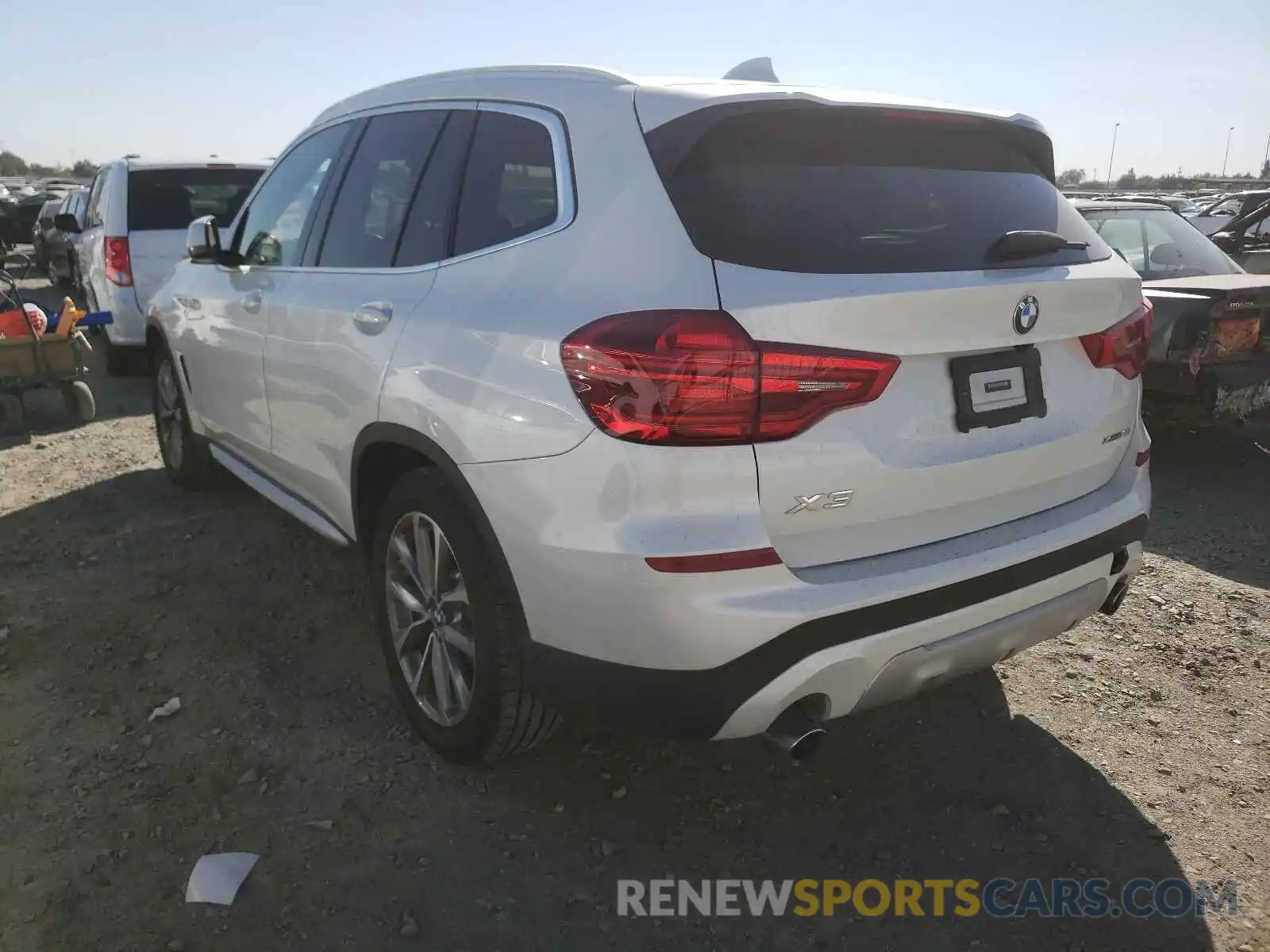 3 Photograph of a damaged car 5UXTR9C50KLR08091 BMW X3 2019