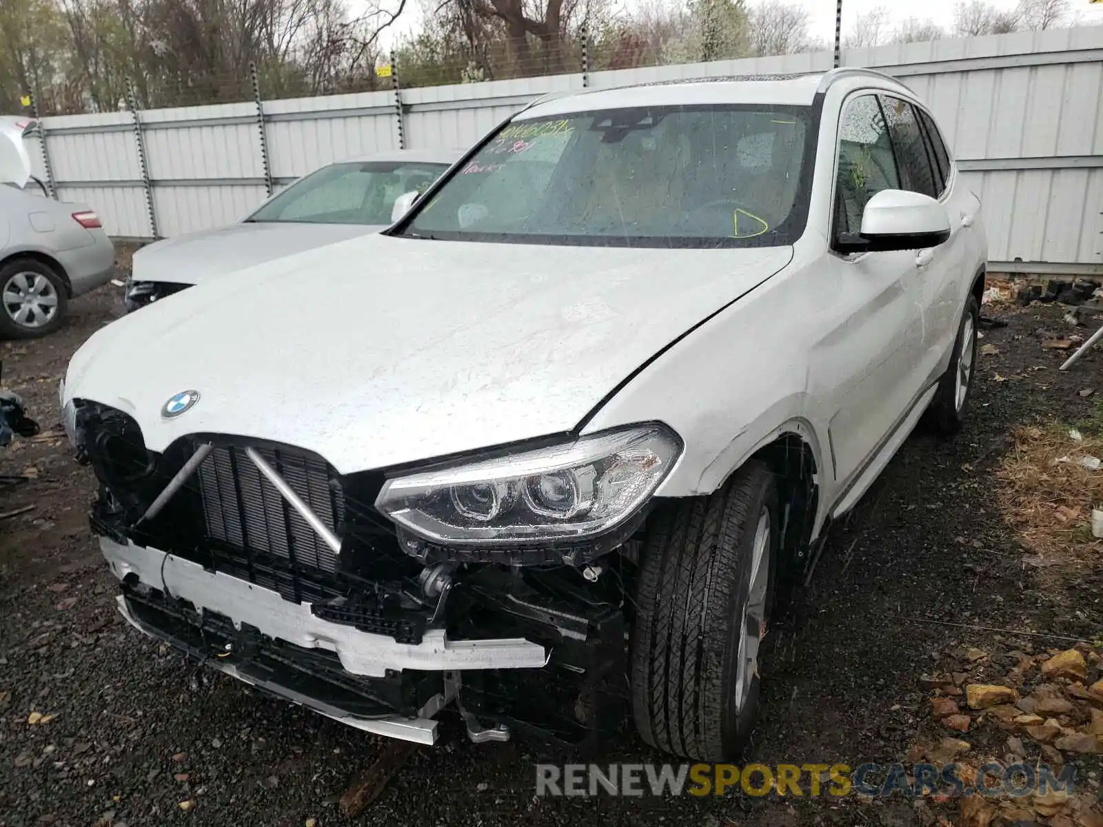 2 Photograph of a damaged car 5UXTR9C50KLR10469 BMW X3 2019
