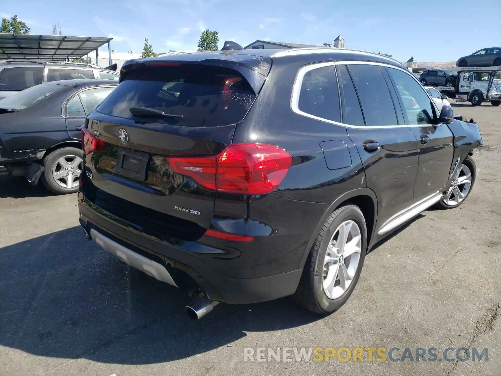 4 Photograph of a damaged car 5UXTR9C50KLR10973 BMW X3 2019