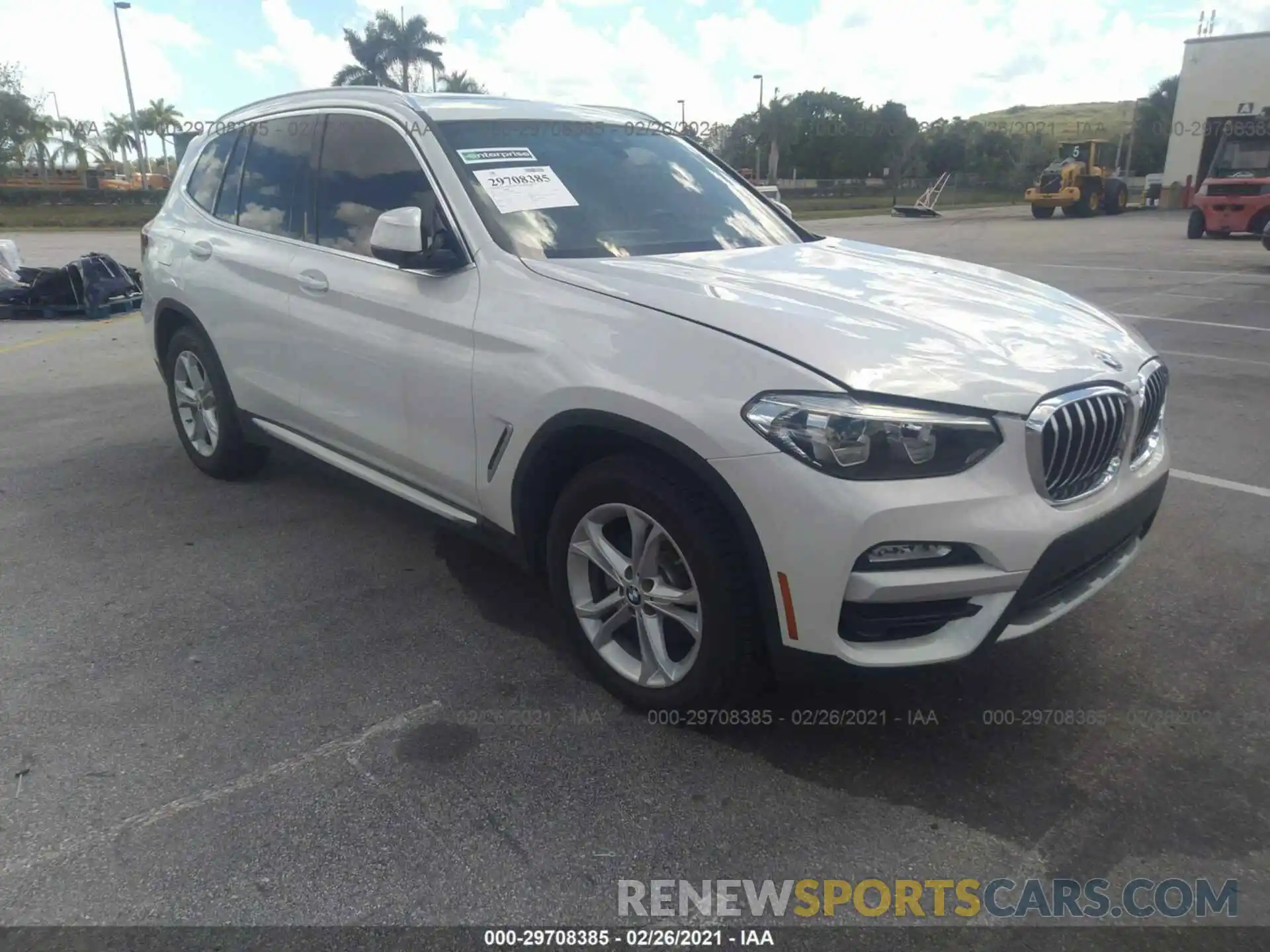 1 Photograph of a damaged car 5UXTR9C51KLD90589 BMW X3 2019