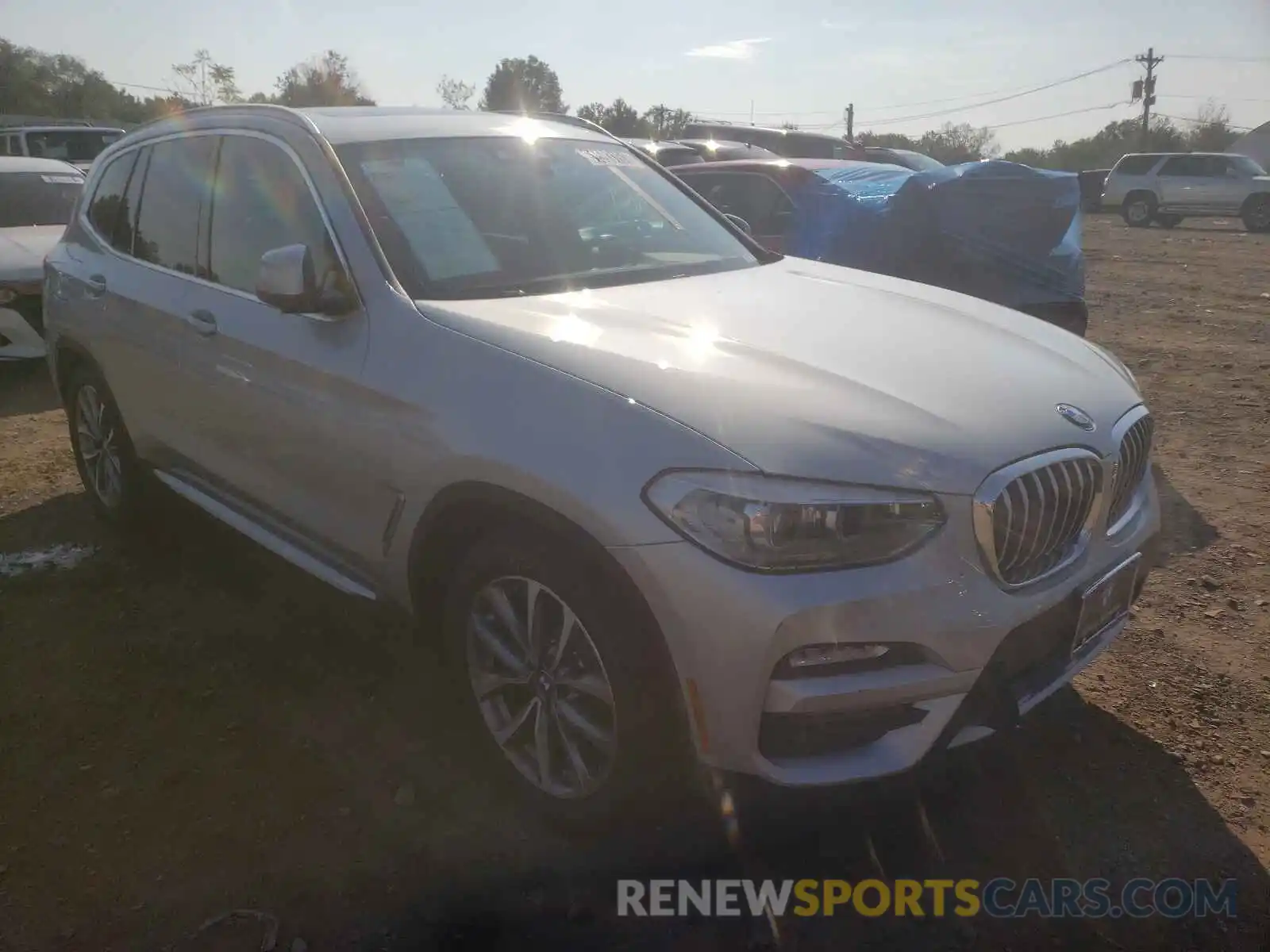 1 Photograph of a damaged car 5UXTR9C51KLD94271 BMW X3 2019