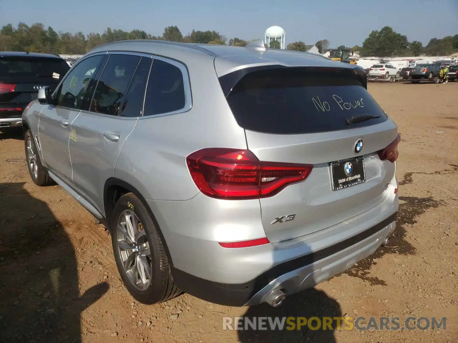 3 Photograph of a damaged car 5UXTR9C51KLD94271 BMW X3 2019