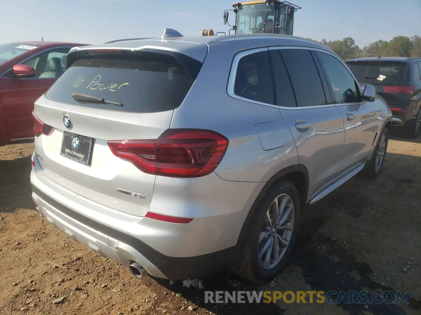 4 Photograph of a damaged car 5UXTR9C51KLD94271 BMW X3 2019