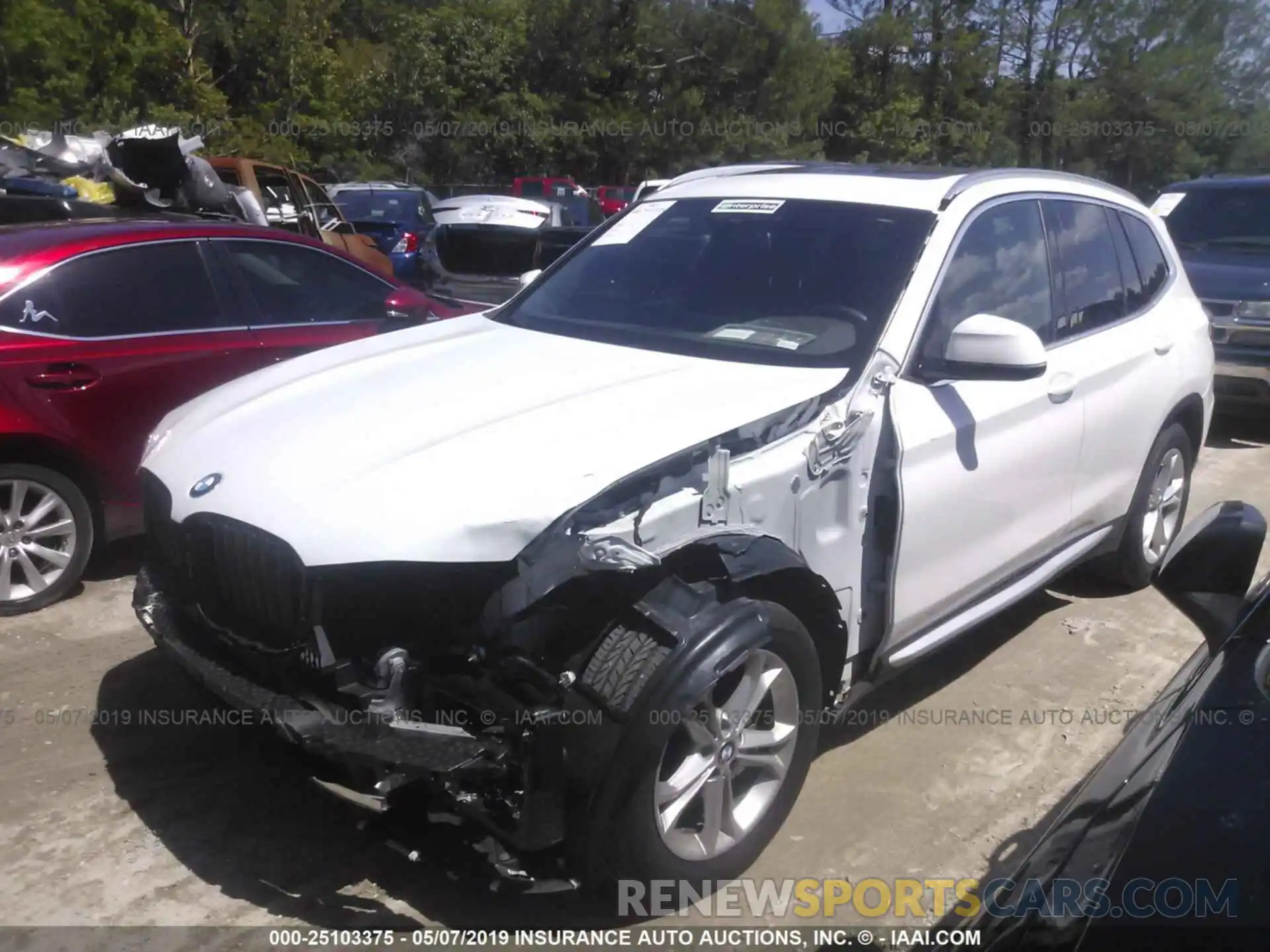 2 Photograph of a damaged car 5UXTR9C51KLD95176 BMW X3 2019