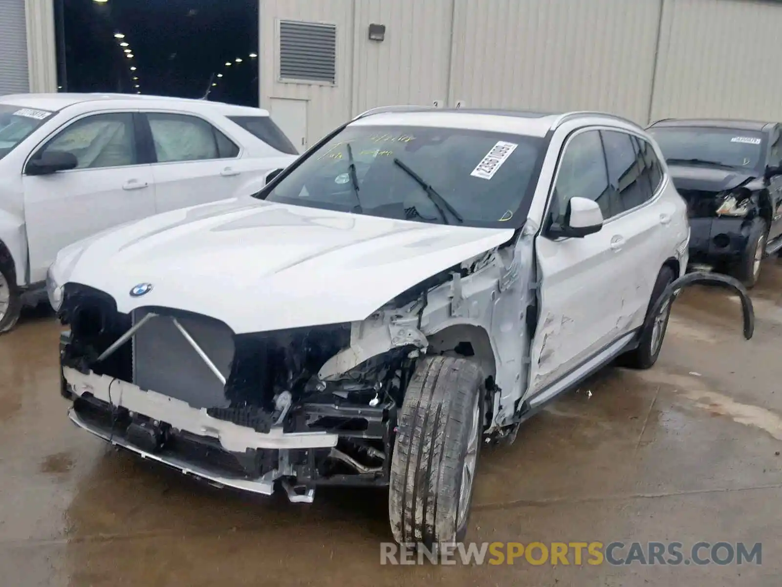 2 Photograph of a damaged car 5UXTR9C51KLD95890 BMW X3 2019