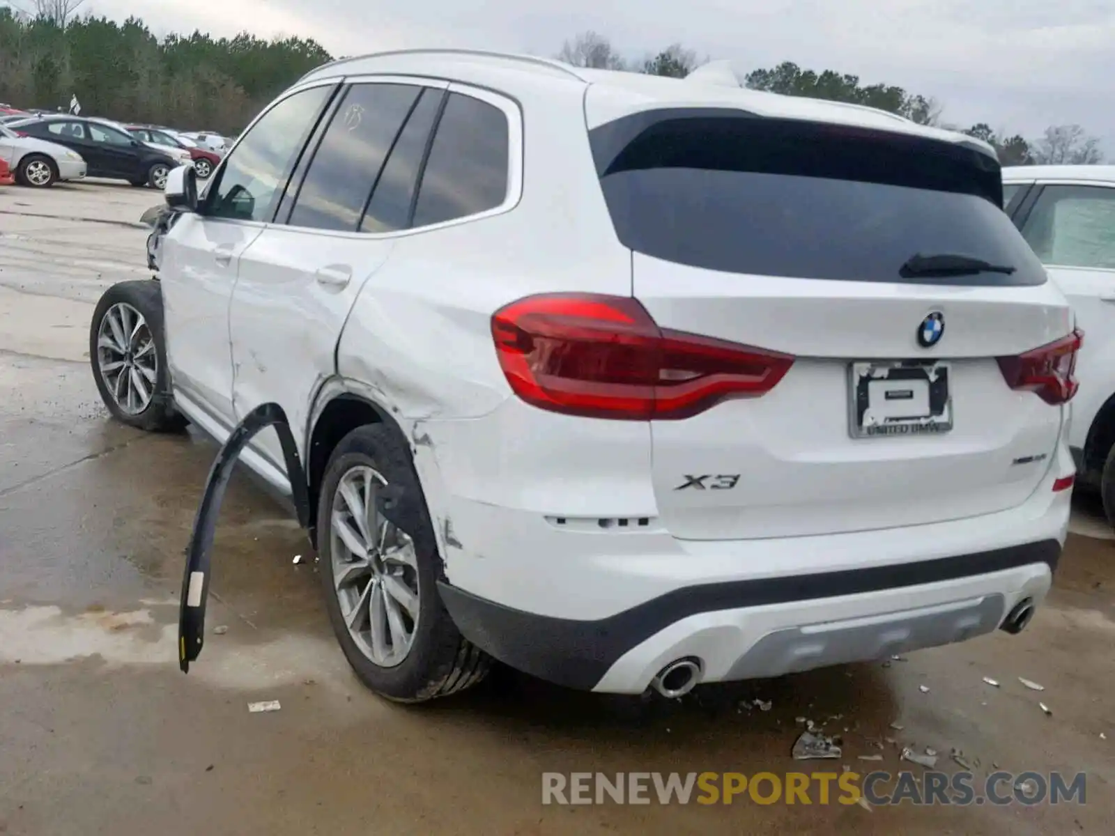 3 Photograph of a damaged car 5UXTR9C51KLD95890 BMW X3 2019