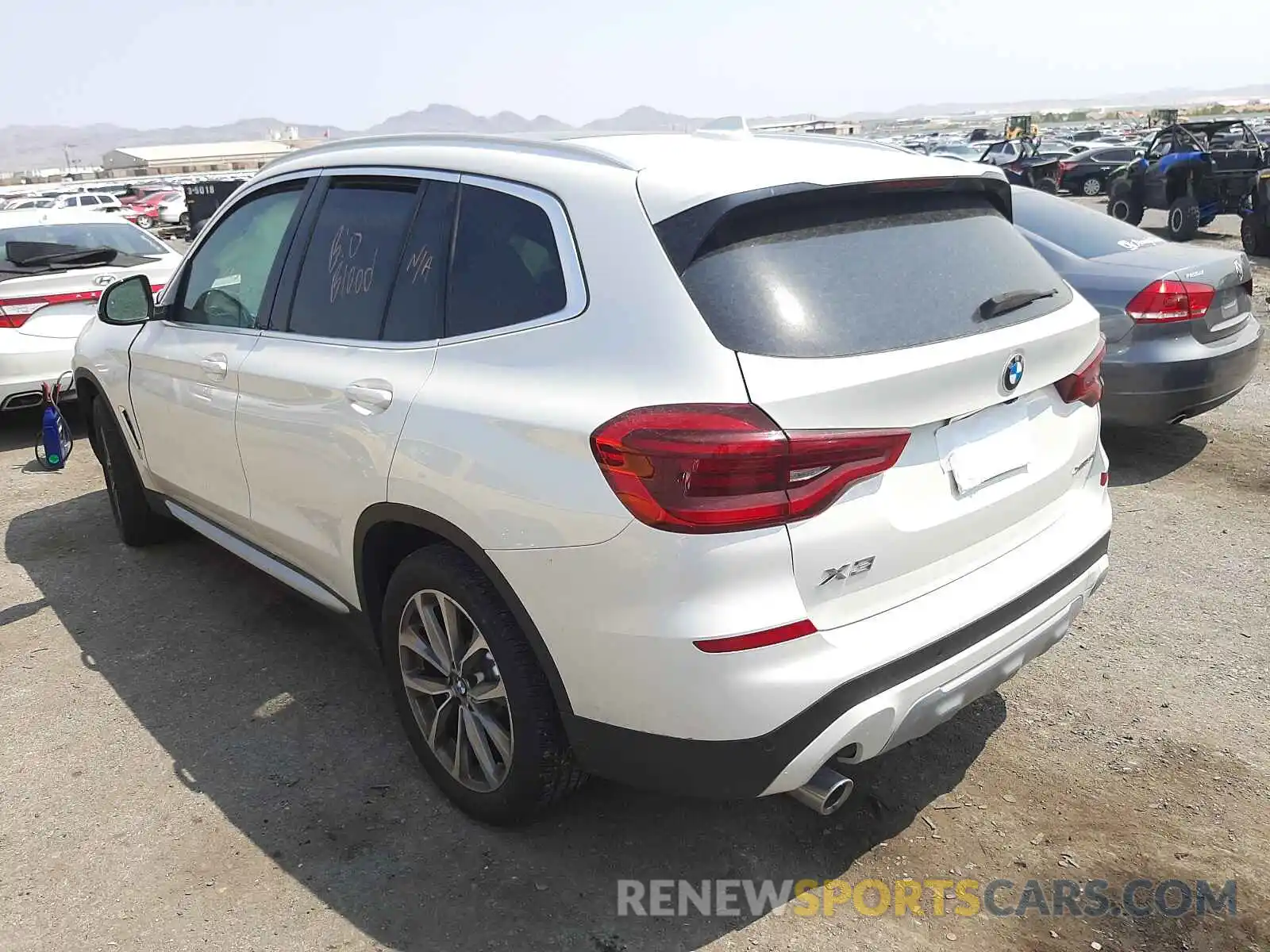 3 Photograph of a damaged car 5UXTR9C51KLD97624 BMW X3 2019