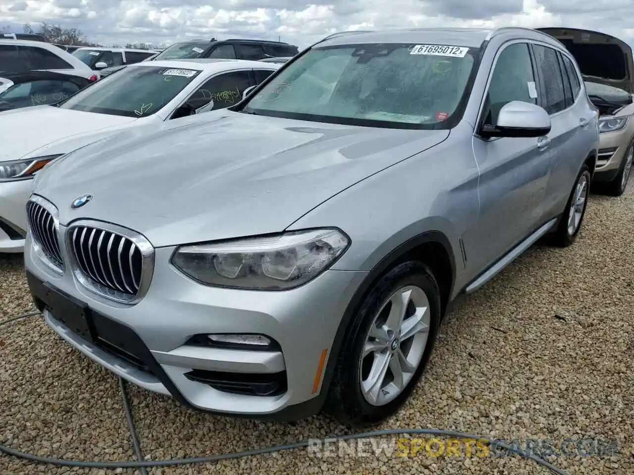 2 Photograph of a damaged car 5UXTR9C51KLD99065 BMW X3 2019