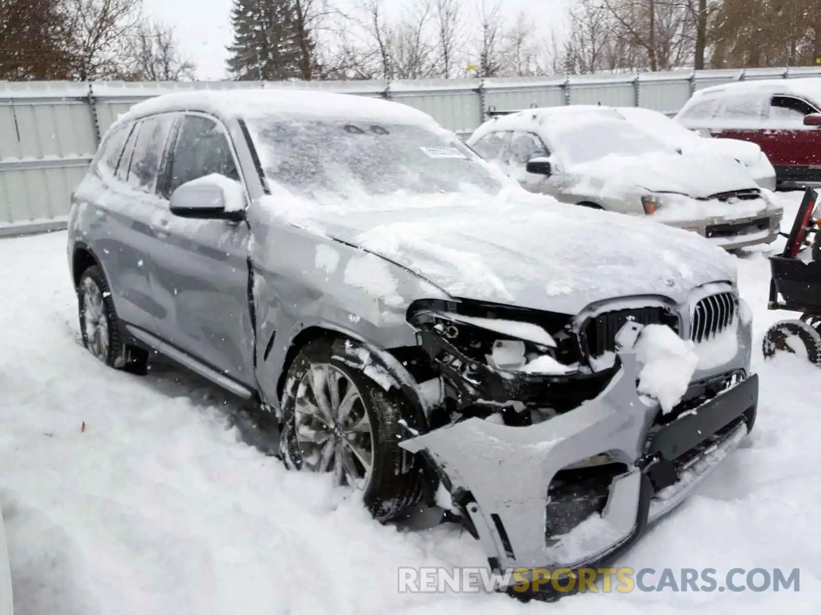 1 Photograph of a damaged car 5UXTR9C51KLD99177 BMW X3 2019