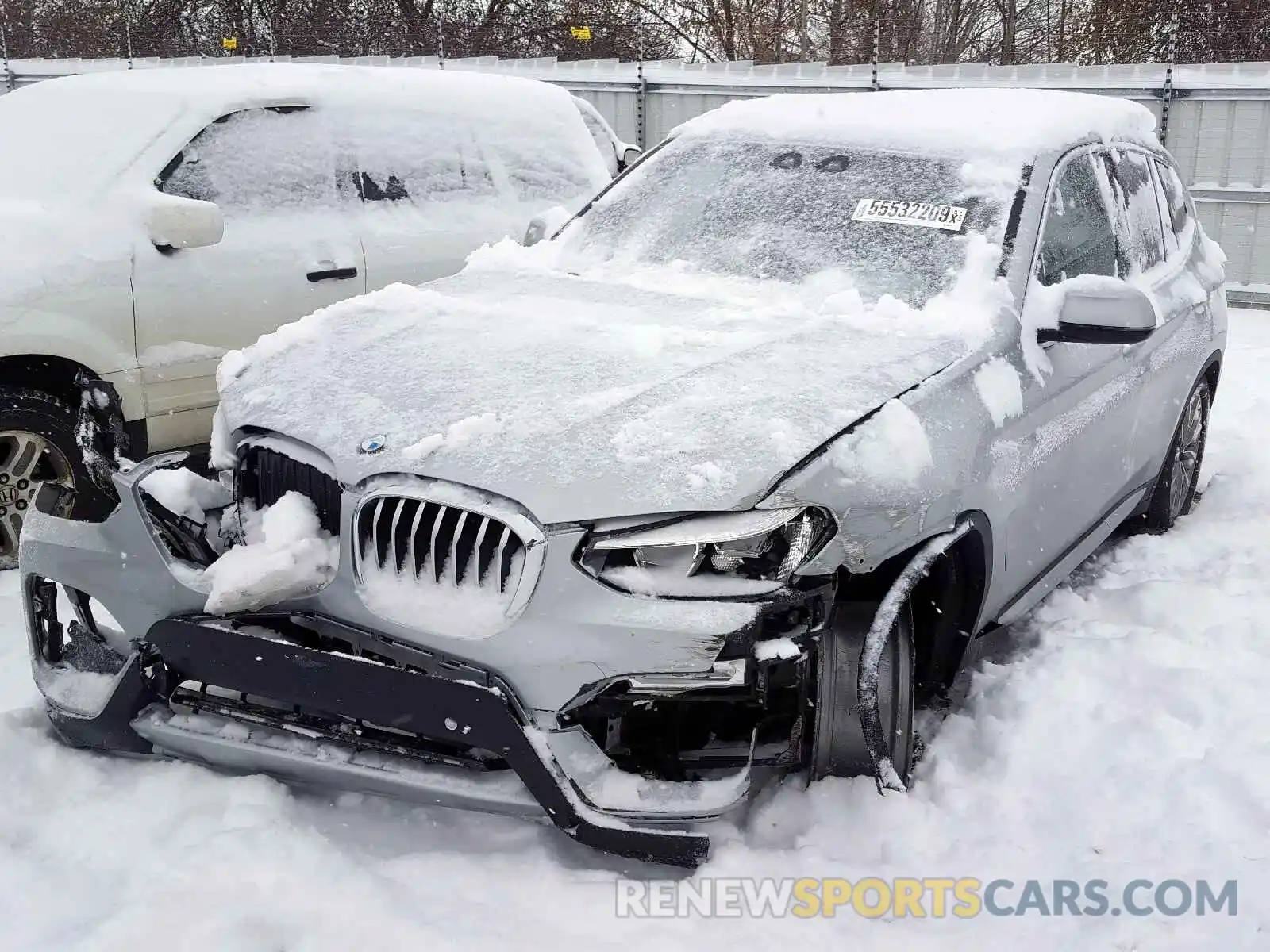 2 Photograph of a damaged car 5UXTR9C51KLD99177 BMW X3 2019