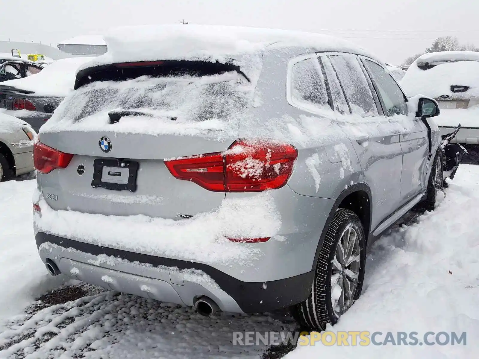 4 Photograph of a damaged car 5UXTR9C51KLD99177 BMW X3 2019