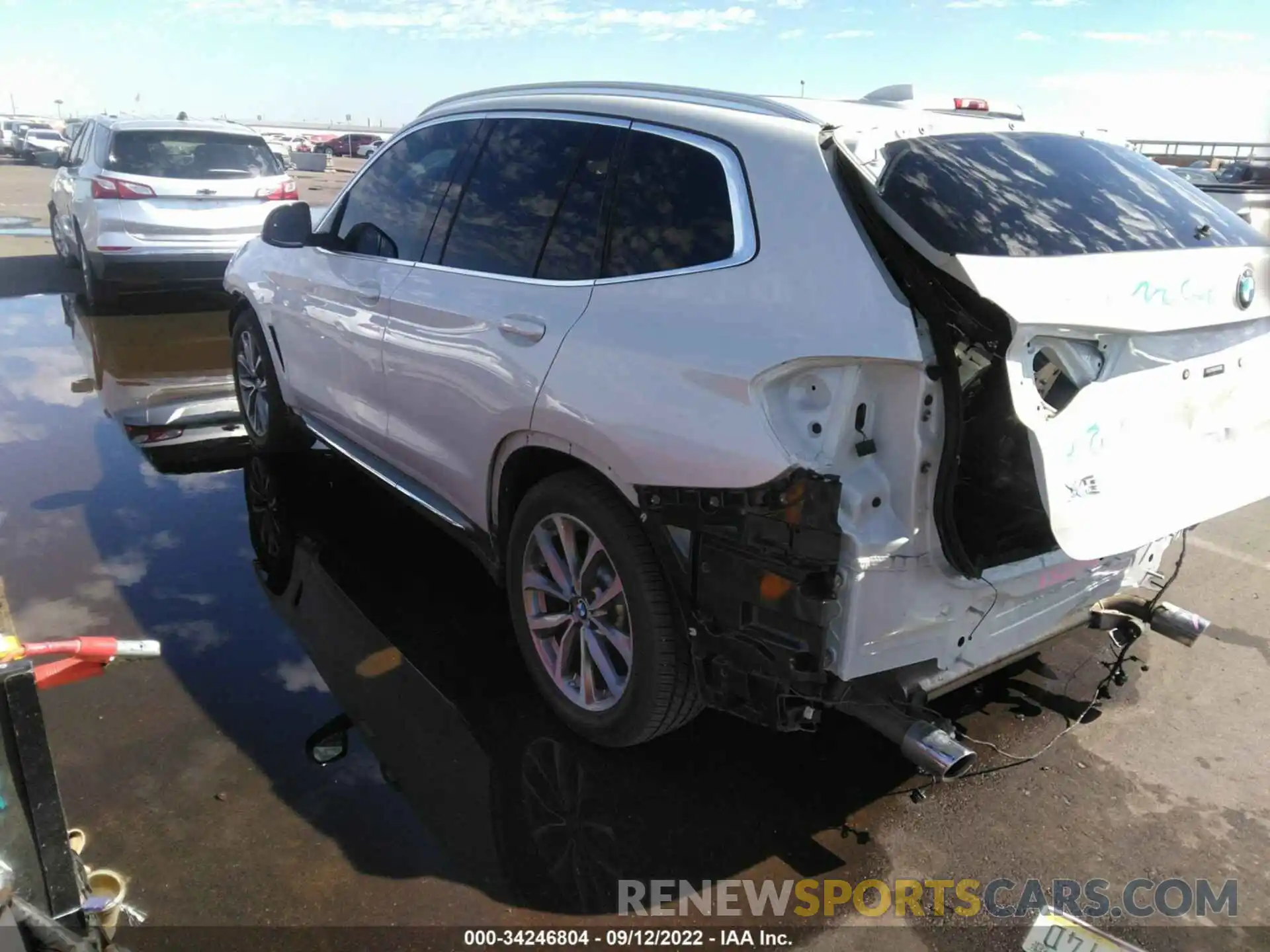 3 Photograph of a damaged car 5UXTR9C51KLE12624 BMW X3 2019