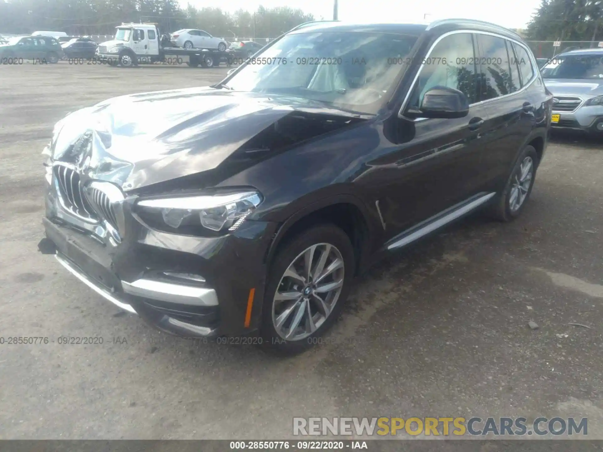 2 Photograph of a damaged car 5UXTR9C51KLE13305 BMW X3 2019