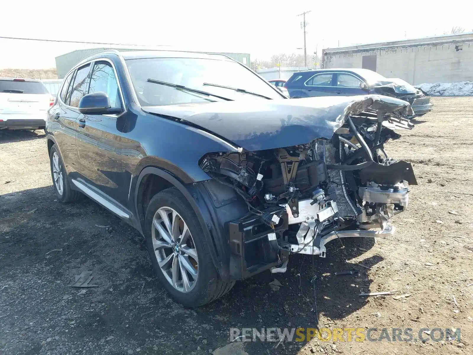 1 Photograph of a damaged car 5UXTR9C51KLE13918 BMW X3 2019