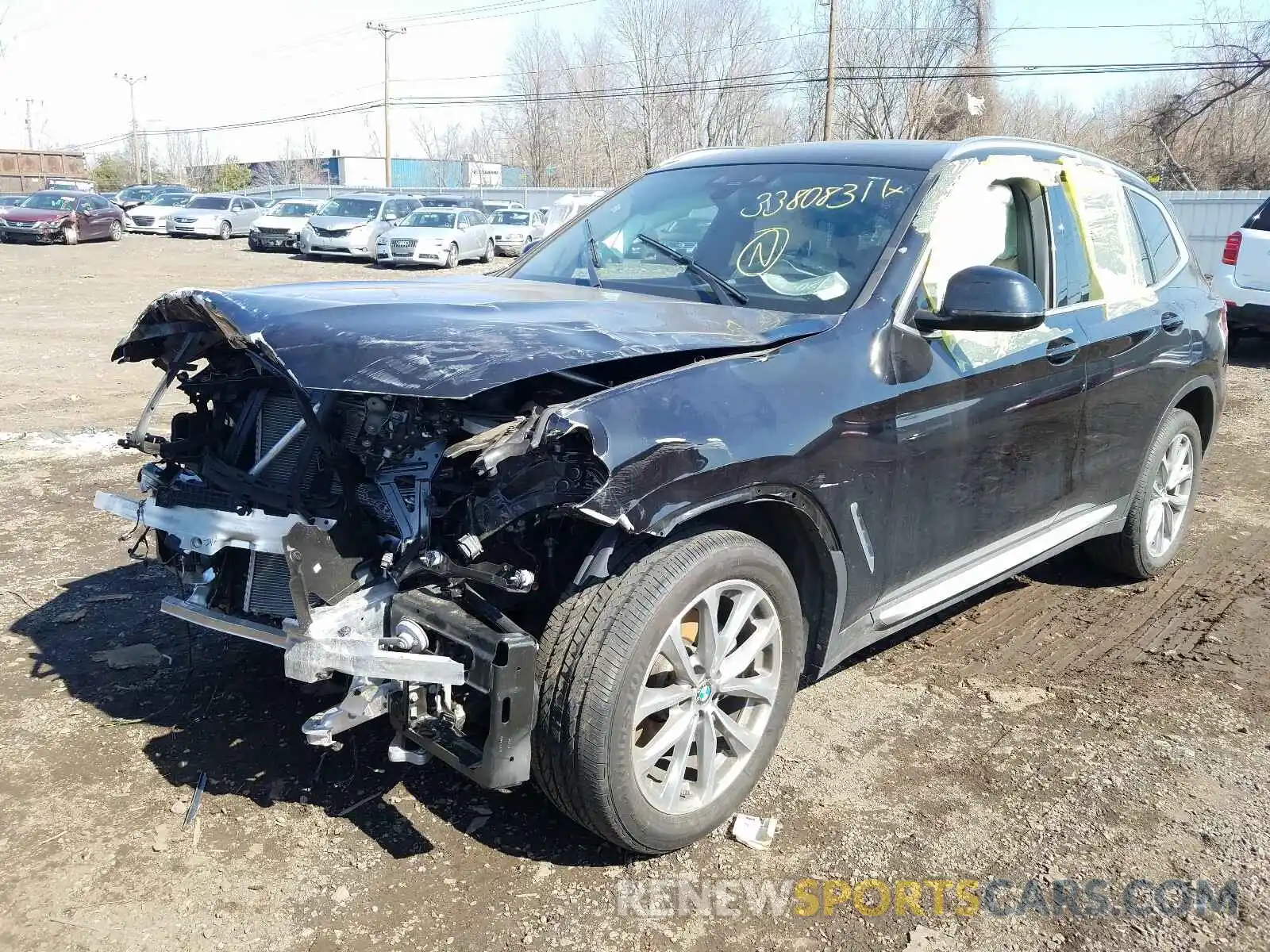 2 Photograph of a damaged car 5UXTR9C51KLE13918 BMW X3 2019