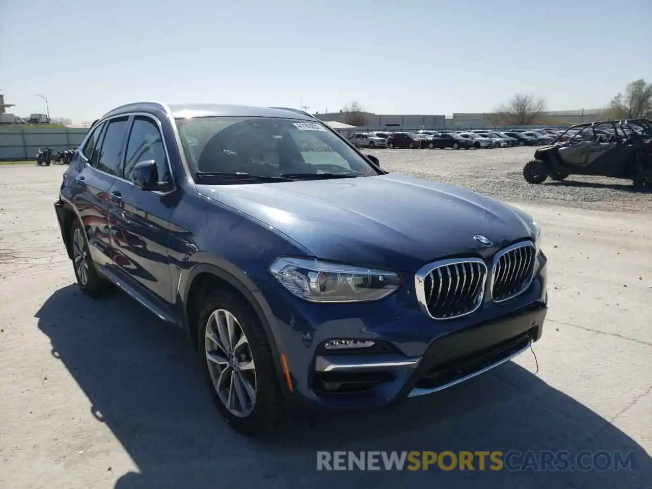 1 Photograph of a damaged car 5UXTR9C51KLE17998 BMW X3 2019