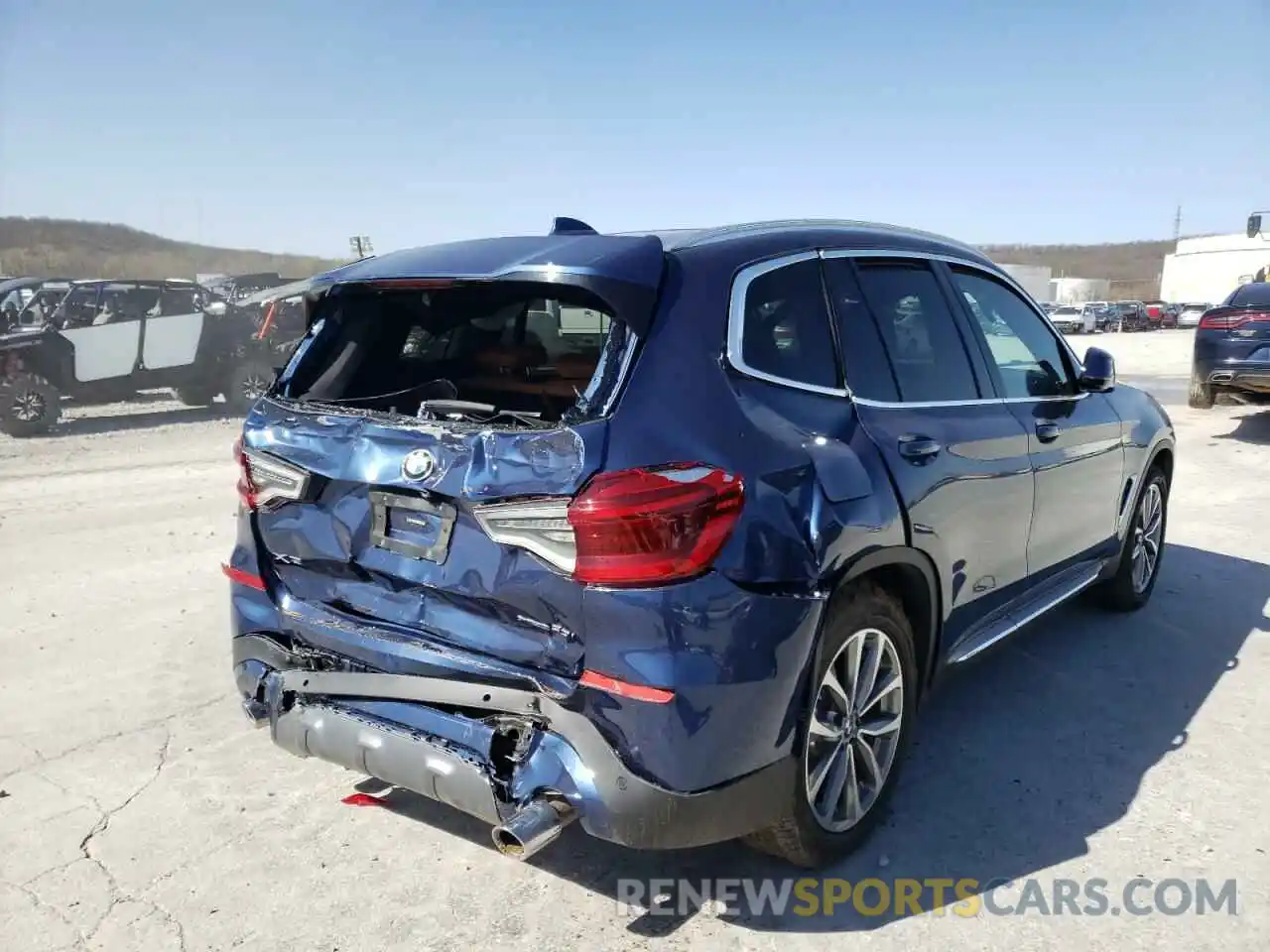 4 Photograph of a damaged car 5UXTR9C51KLE17998 BMW X3 2019