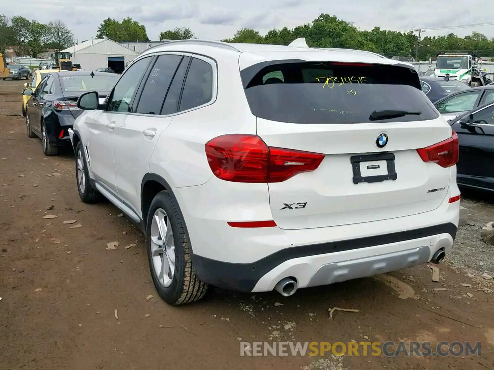 3 Photograph of a damaged car 5UXTR9C51KLE18309 BMW X3 2019