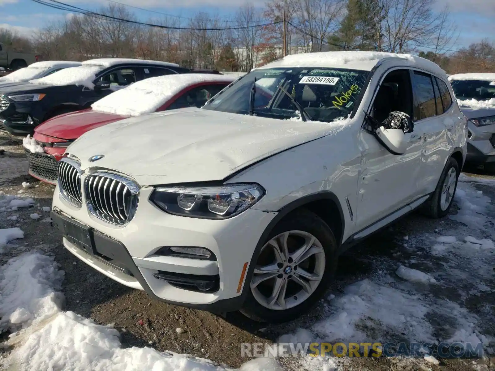 2 Photograph of a damaged car 5UXTR9C51KLE18682 BMW X3 2019