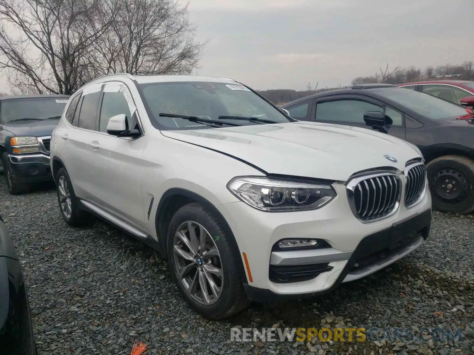 1 Photograph of a damaged car 5UXTR9C51KLE20089 BMW X3 2019