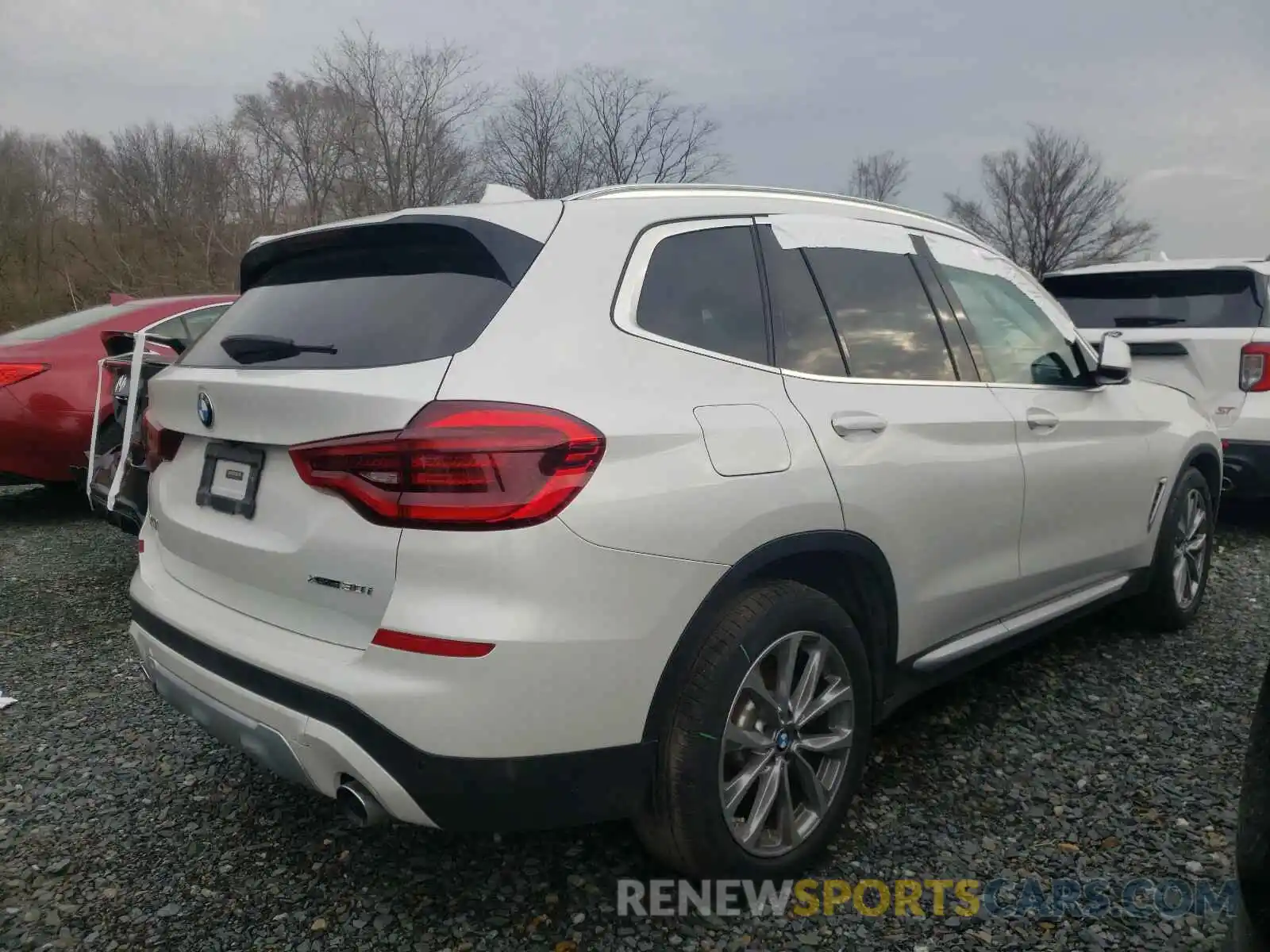 4 Photograph of a damaged car 5UXTR9C51KLE20089 BMW X3 2019