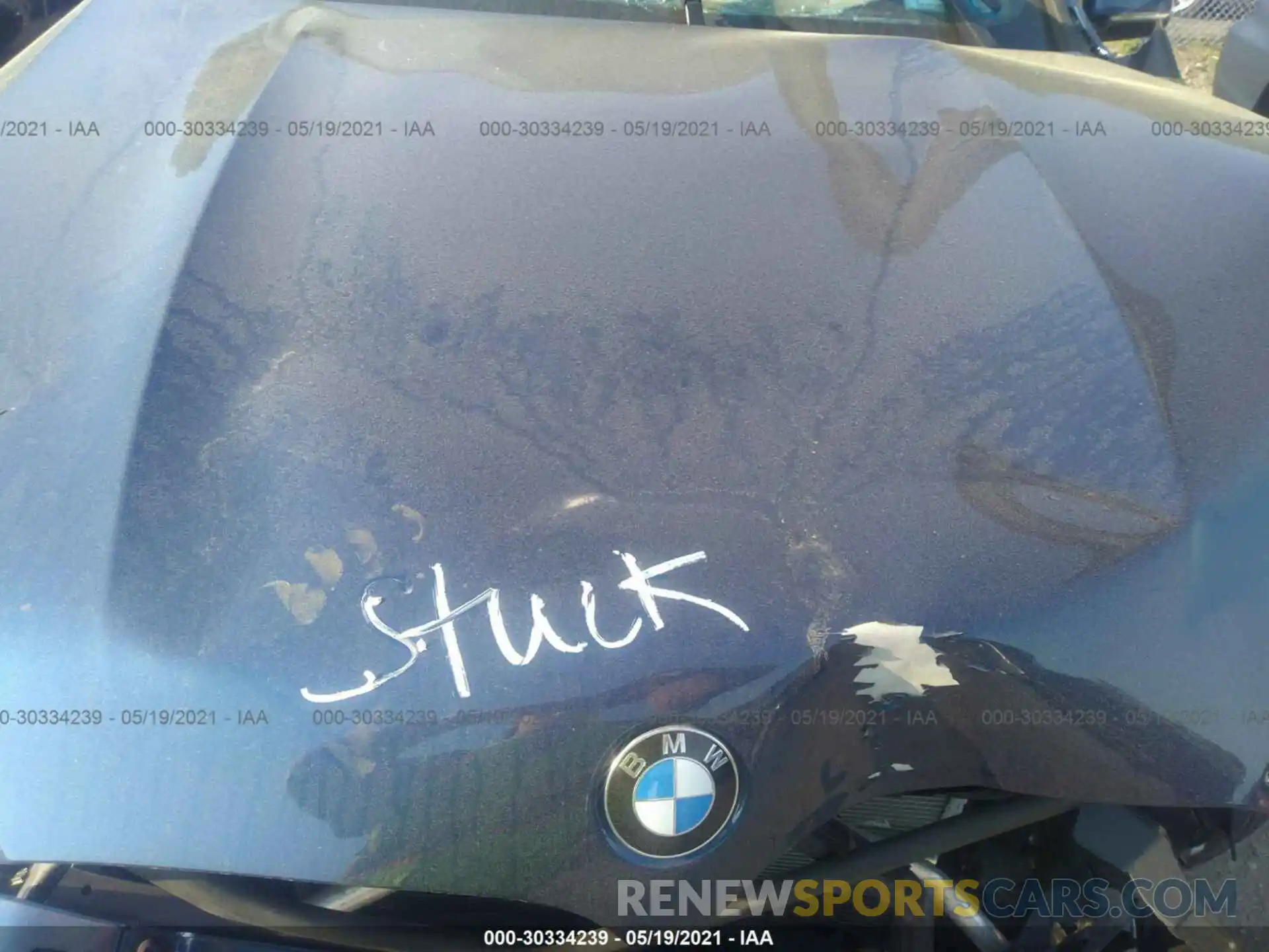 10 Photograph of a damaged car 5UXTR9C51KLE21632 BMW X3 2019