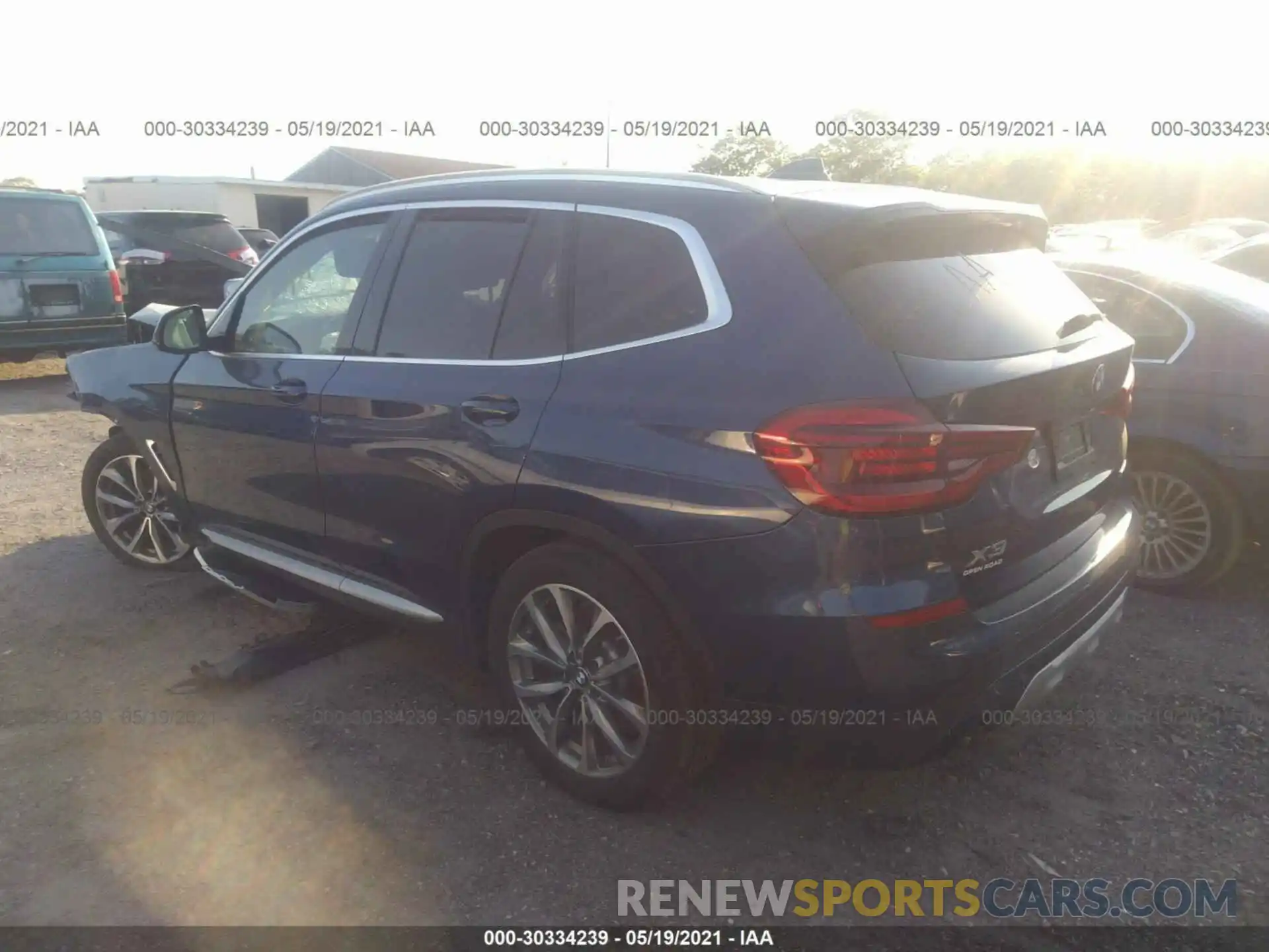 3 Photograph of a damaged car 5UXTR9C51KLE21632 BMW X3 2019