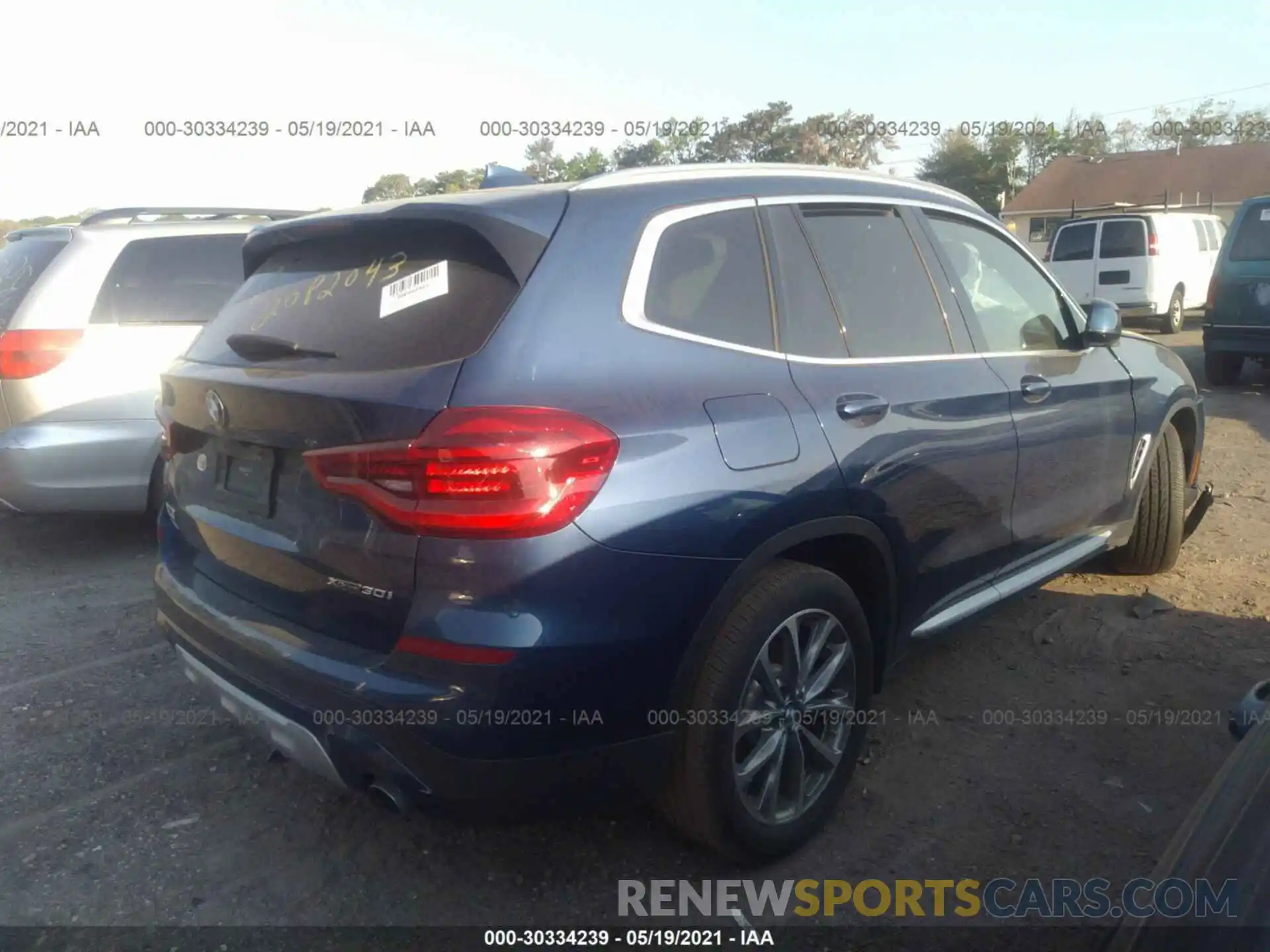 4 Photograph of a damaged car 5UXTR9C51KLE21632 BMW X3 2019