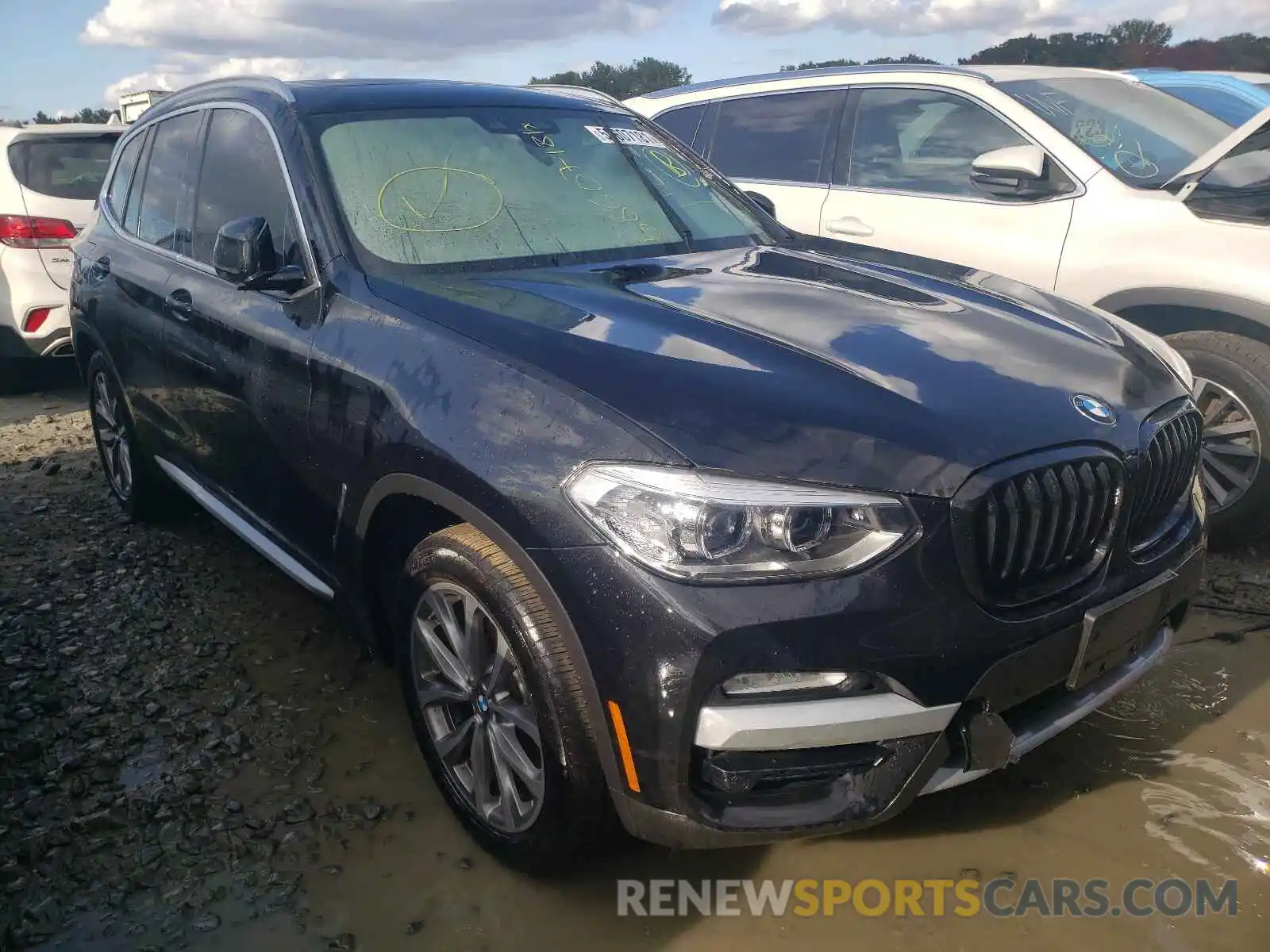 1 Photograph of a damaged car 5UXTR9C51KLP76927 BMW X3 2019