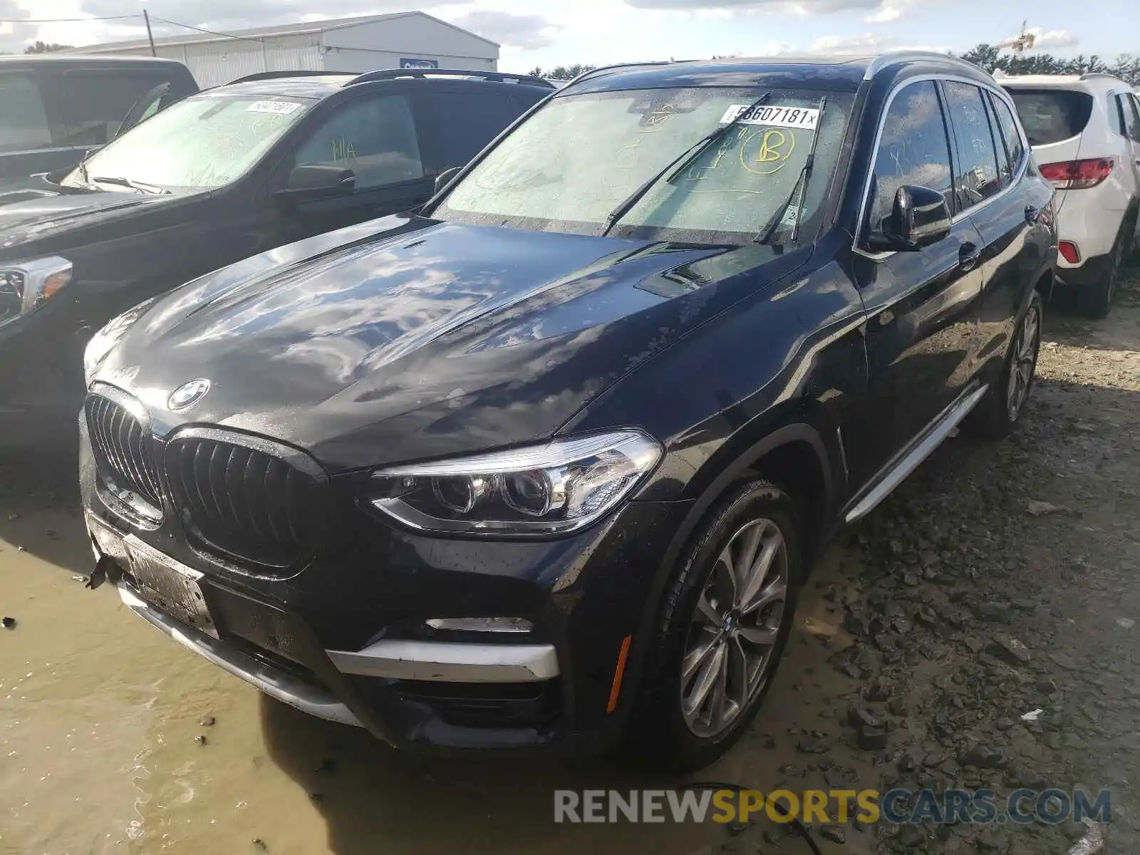 2 Photograph of a damaged car 5UXTR9C51KLP76927 BMW X3 2019