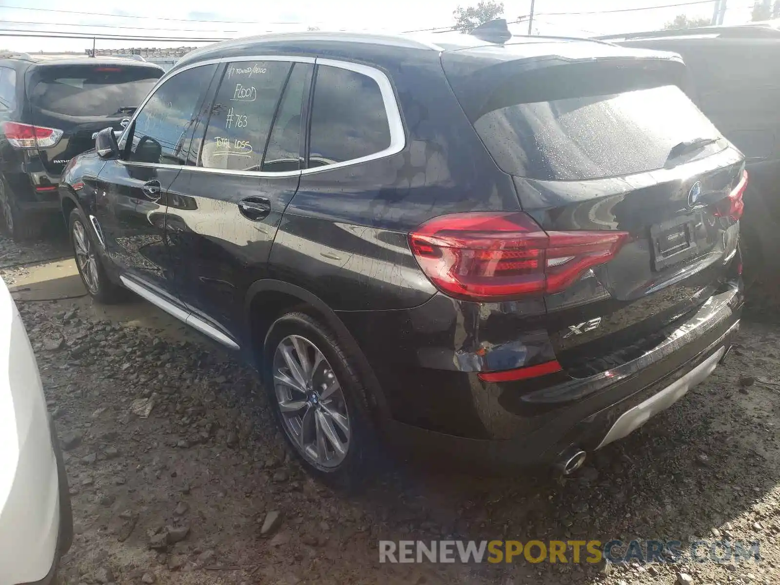 3 Photograph of a damaged car 5UXTR9C51KLP76927 BMW X3 2019