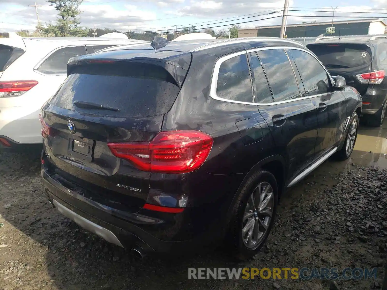 4 Photograph of a damaged car 5UXTR9C51KLP76927 BMW X3 2019