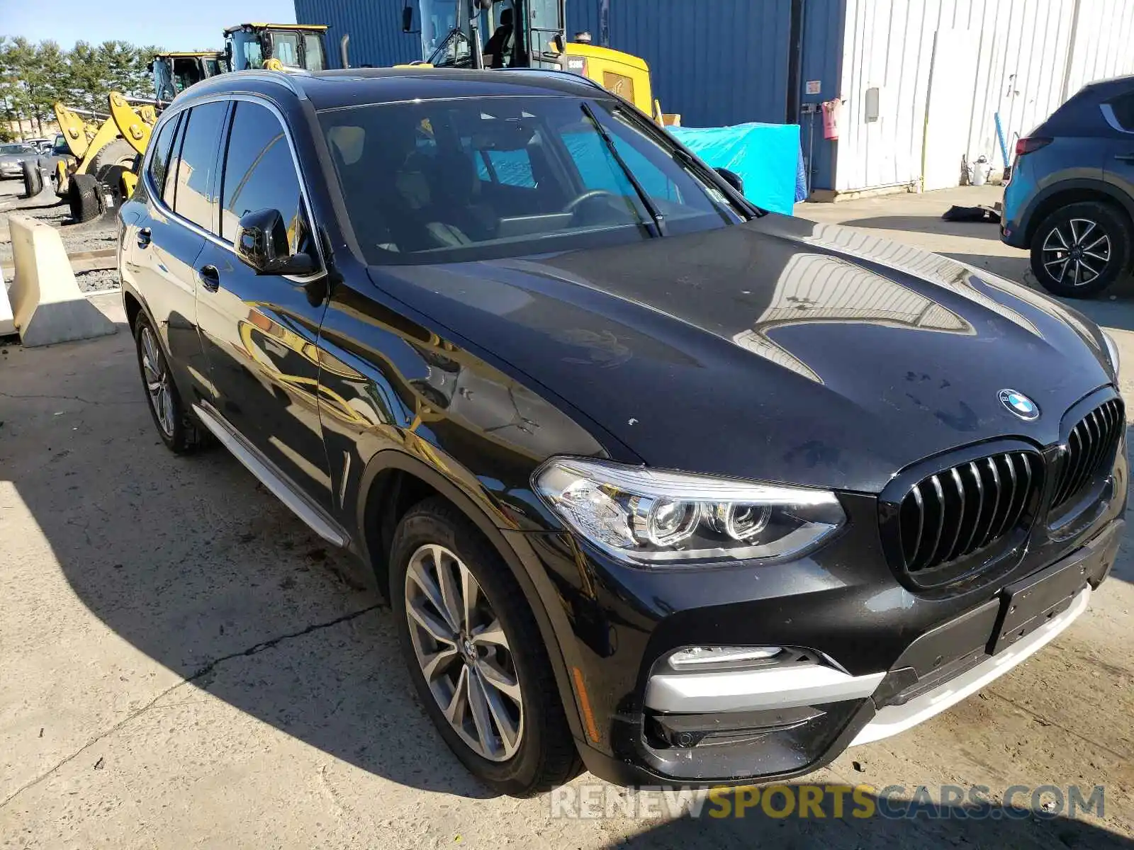 9 Photograph of a damaged car 5UXTR9C51KLP76927 BMW X3 2019