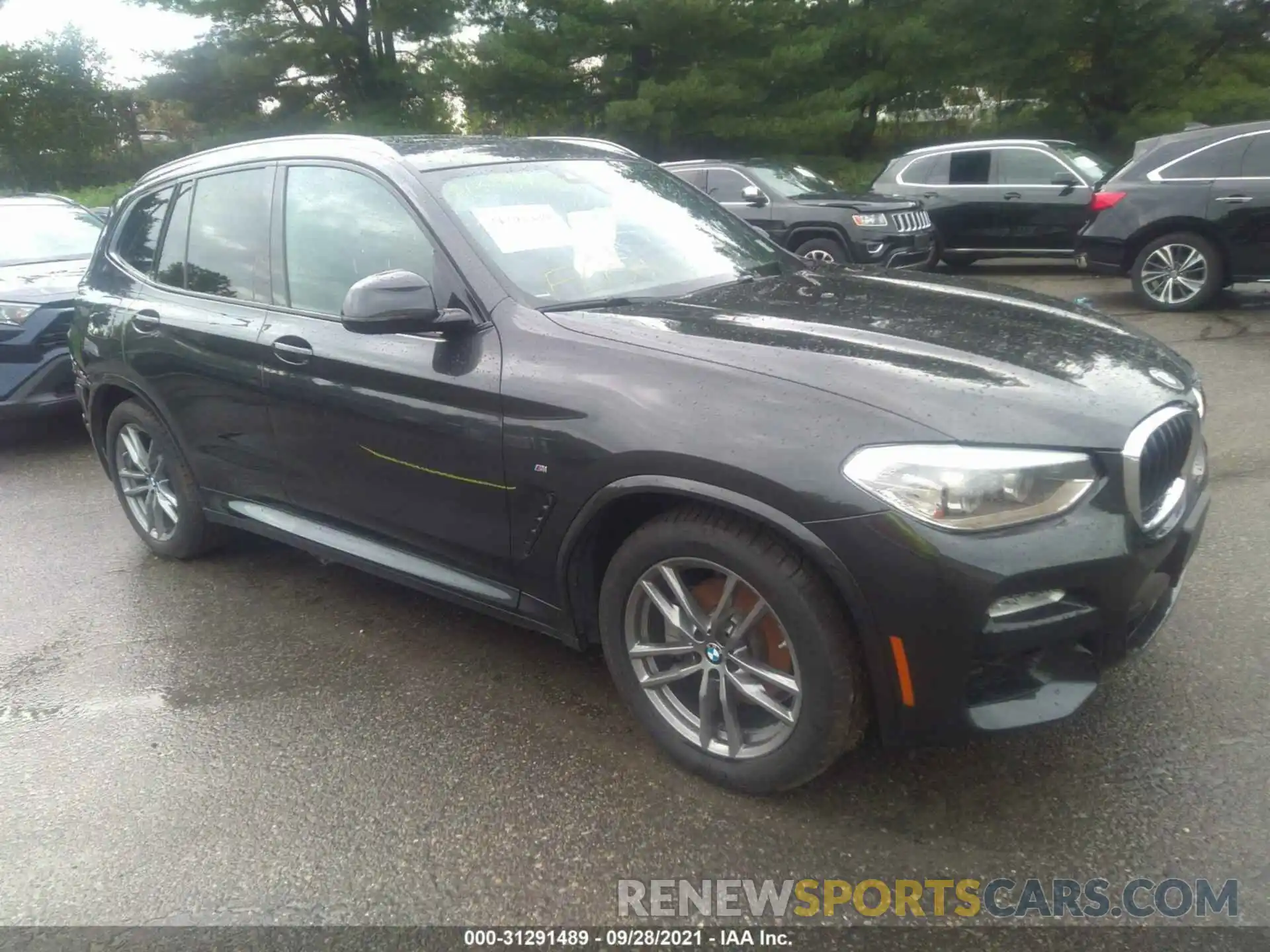 1 Photograph of a damaged car 5UXTR9C51KLP77608 BMW X3 2019