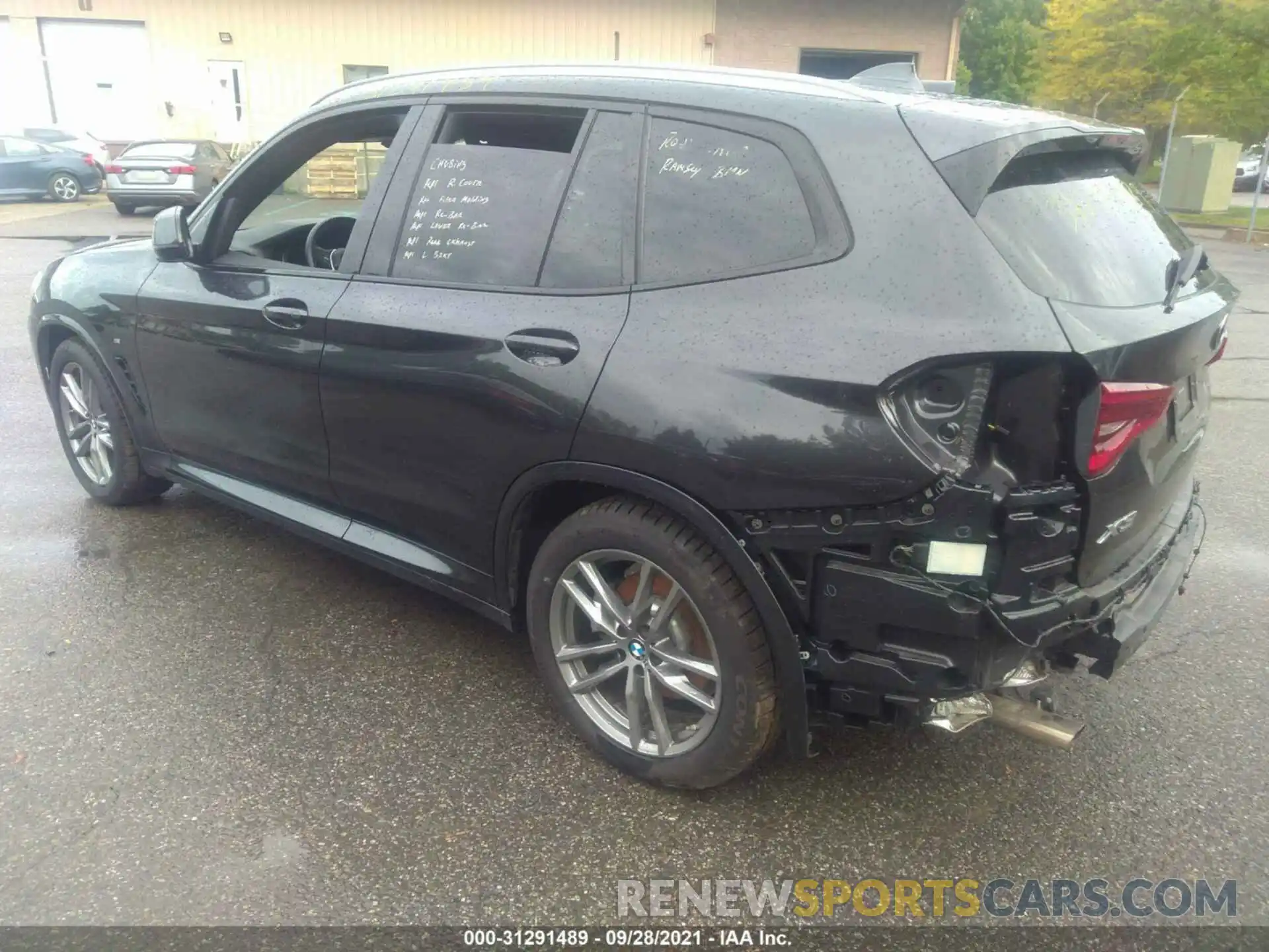 3 Photograph of a damaged car 5UXTR9C51KLP77608 BMW X3 2019