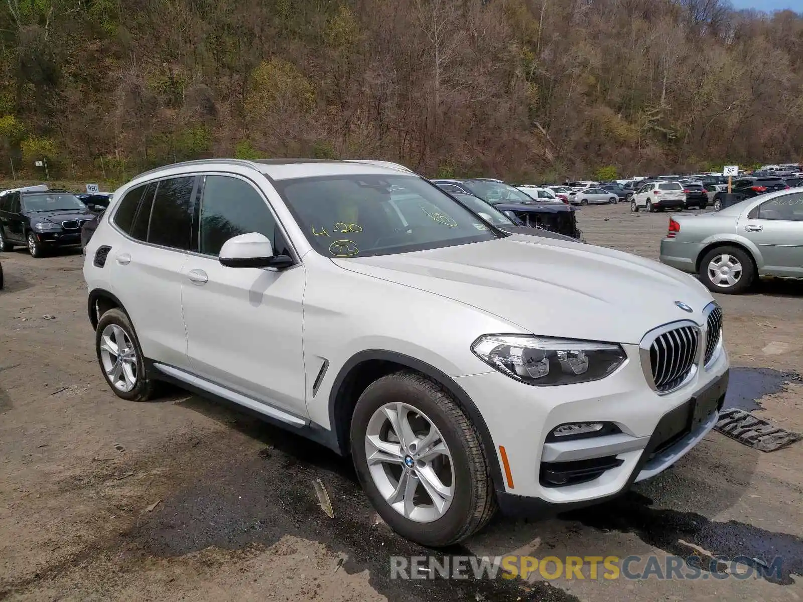 1 Photograph of a damaged car 5UXTR9C51KLP77785 BMW X3 2019