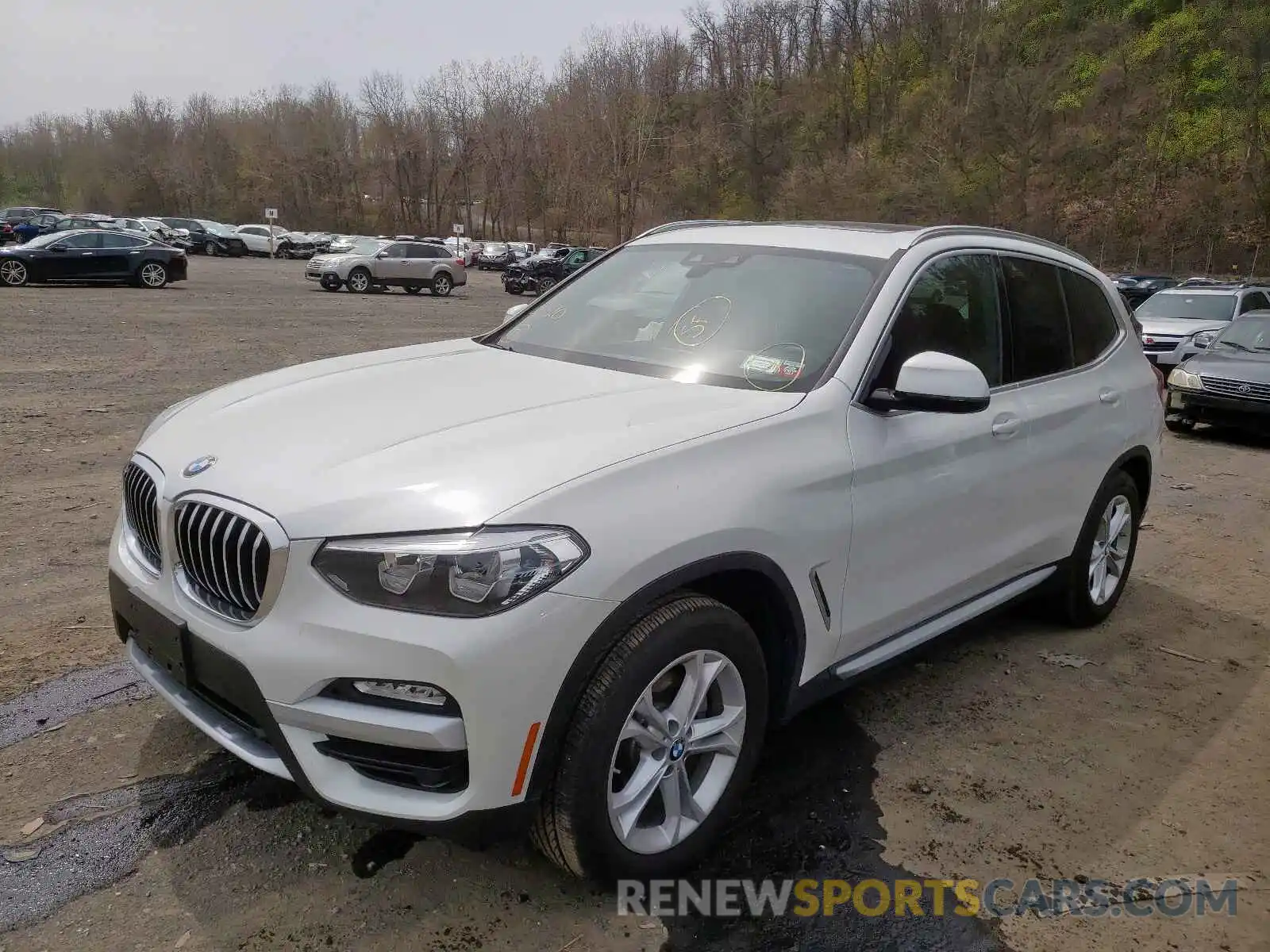 2 Photograph of a damaged car 5UXTR9C51KLP77785 BMW X3 2019