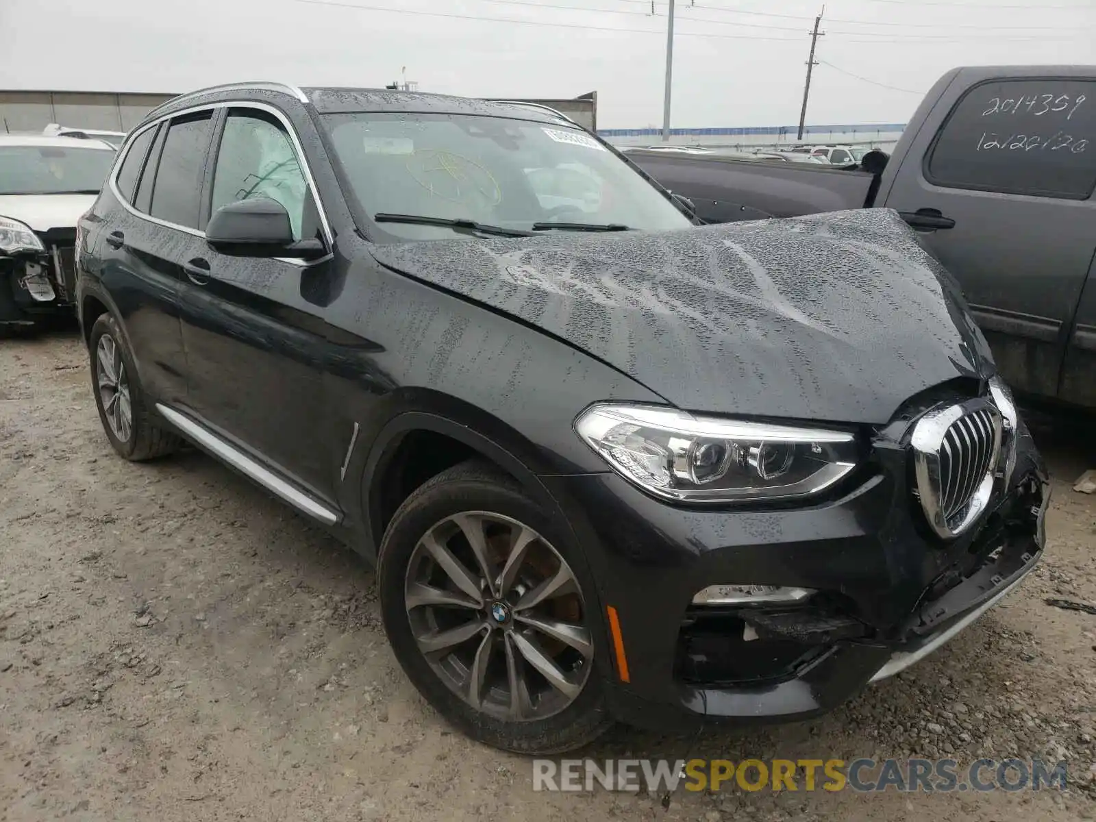 1 Photograph of a damaged car 5UXTR9C51KLP81139 BMW X3 2019