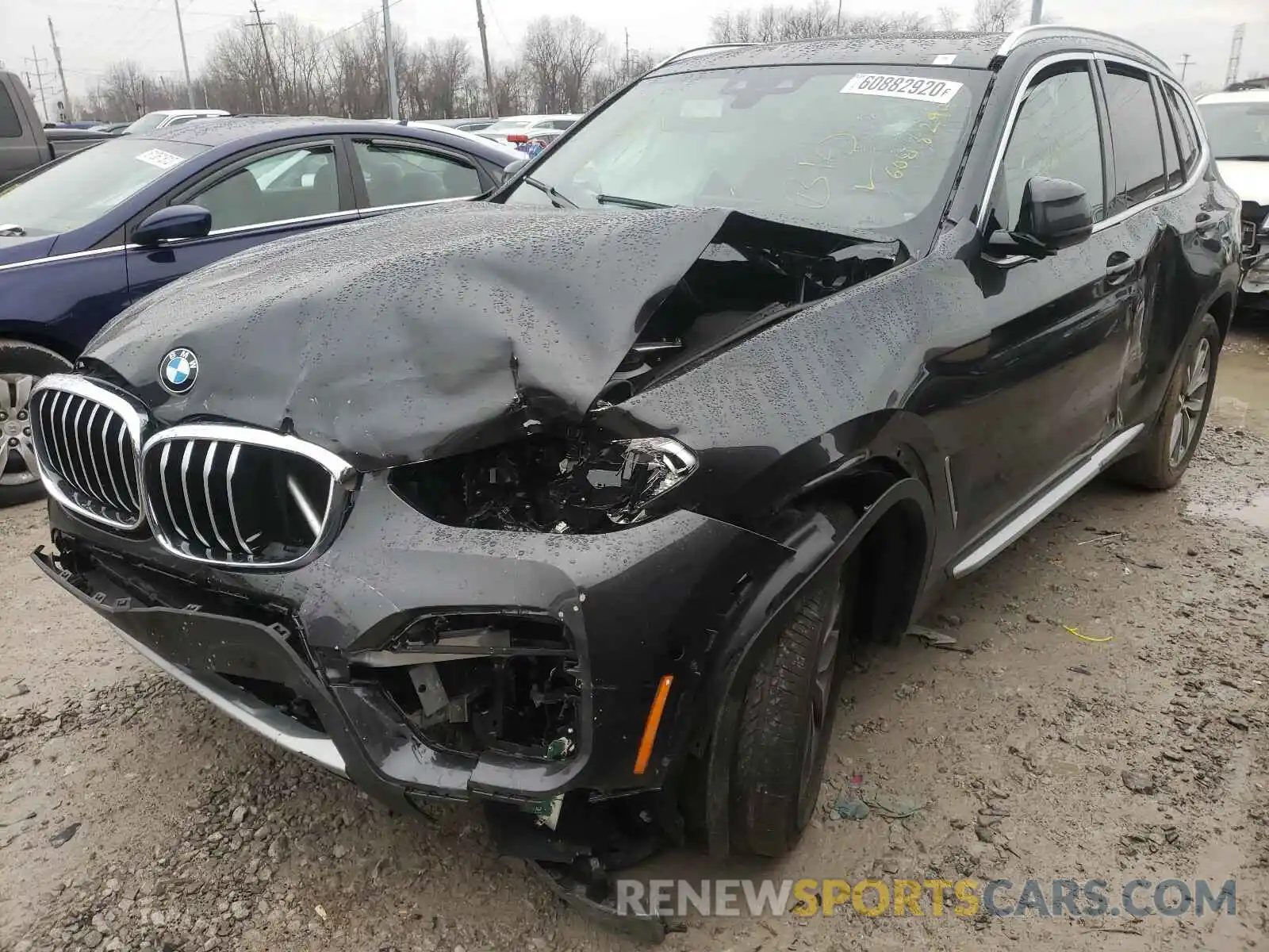 2 Photograph of a damaged car 5UXTR9C51KLP81139 BMW X3 2019