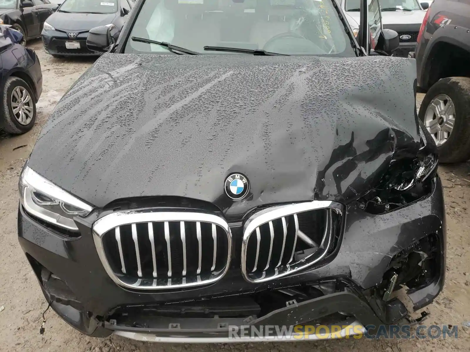 7 Photograph of a damaged car 5UXTR9C51KLP81139 BMW X3 2019