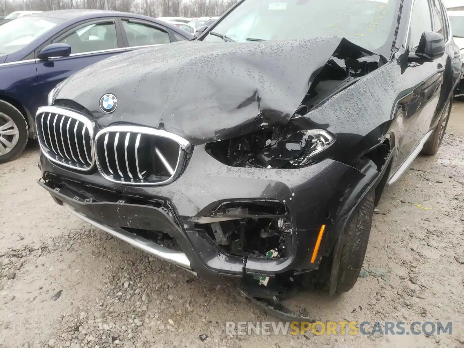 9 Photograph of a damaged car 5UXTR9C51KLP81139 BMW X3 2019