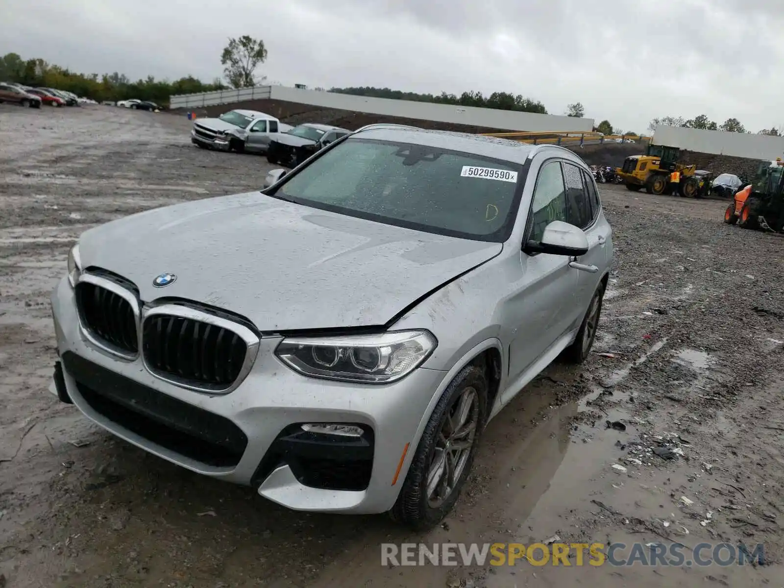 2 Photograph of a damaged car 5UXTR9C51KLP83828 BMW X3 2019