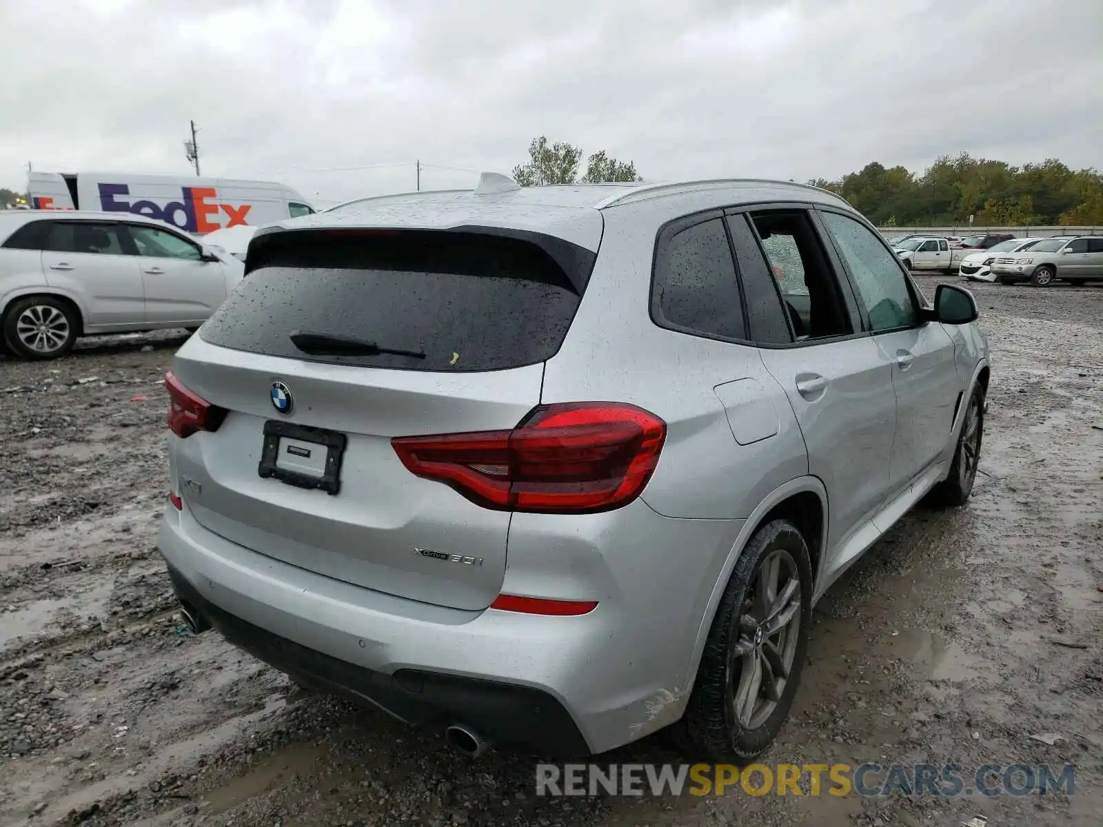 4 Фотография поврежденного автомобиля 5UXTR9C51KLP83828 BMW X3 2019