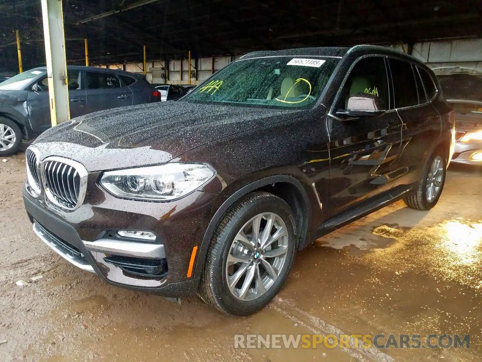 2 Photograph of a damaged car 5UXTR9C51KLP86616 BMW X3 2019