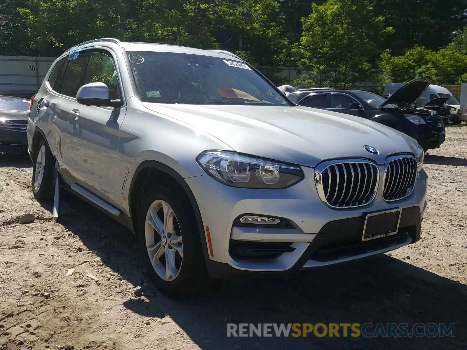 1 Photograph of a damaged car 5UXTR9C51KLP86650 BMW X3 2019