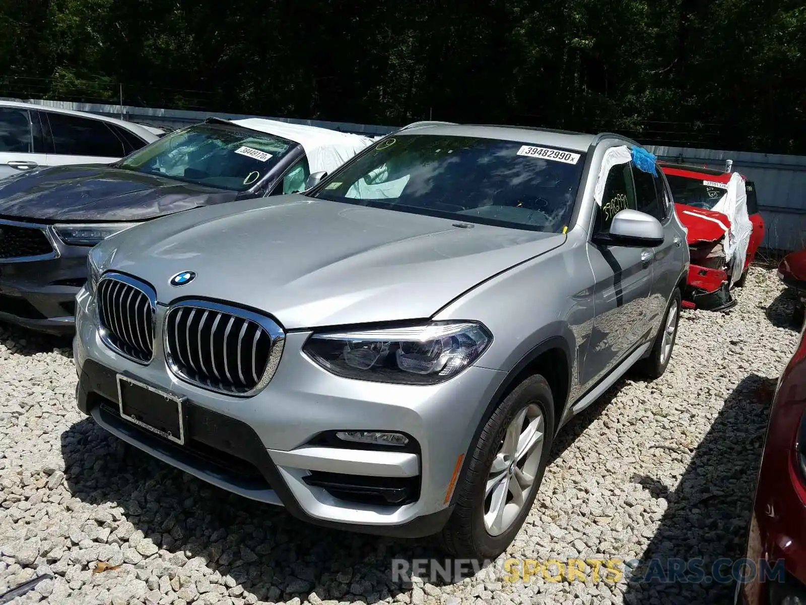 2 Photograph of a damaged car 5UXTR9C51KLP86650 BMW X3 2019