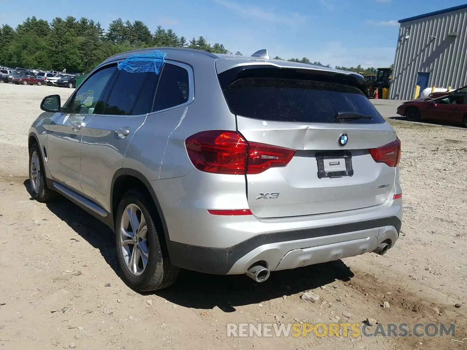 3 Photograph of a damaged car 5UXTR9C51KLP86650 BMW X3 2019