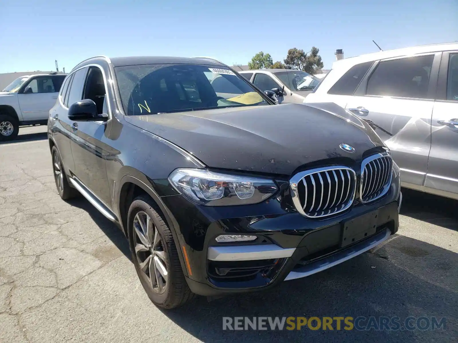 1 Photograph of a damaged car 5UXTR9C51KLP90925 BMW X3 2019