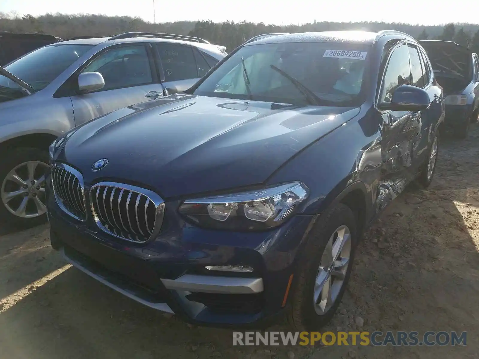 2 Photograph of a damaged car 5UXTR9C51KLP91329 BMW X3 2019