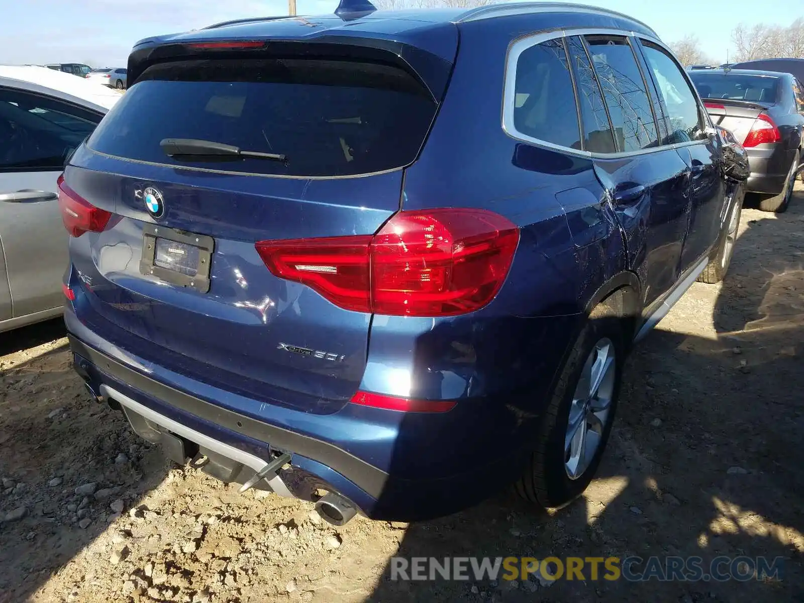 4 Photograph of a damaged car 5UXTR9C51KLP91329 BMW X3 2019